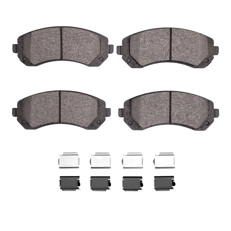Buick Rendezvous Brake Pads - Front - R1 Concepts - R1 Semi Met - `01-`07
